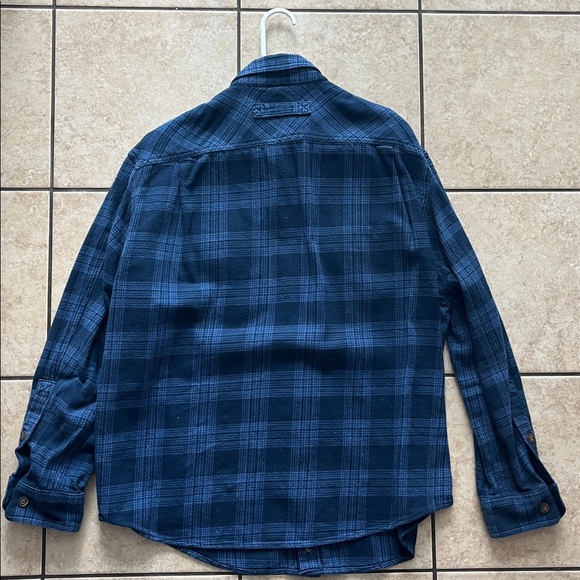 Duluth Blue Plaid Button-Up Shirt - Picture 3 of 5
